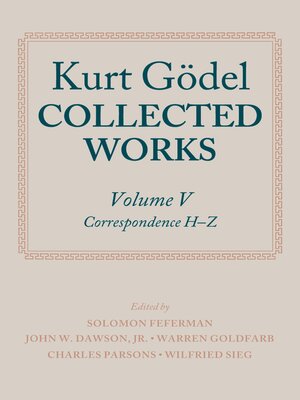 cover image of Kurt G?del